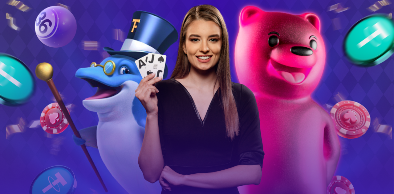 Wide range of Tether casino games